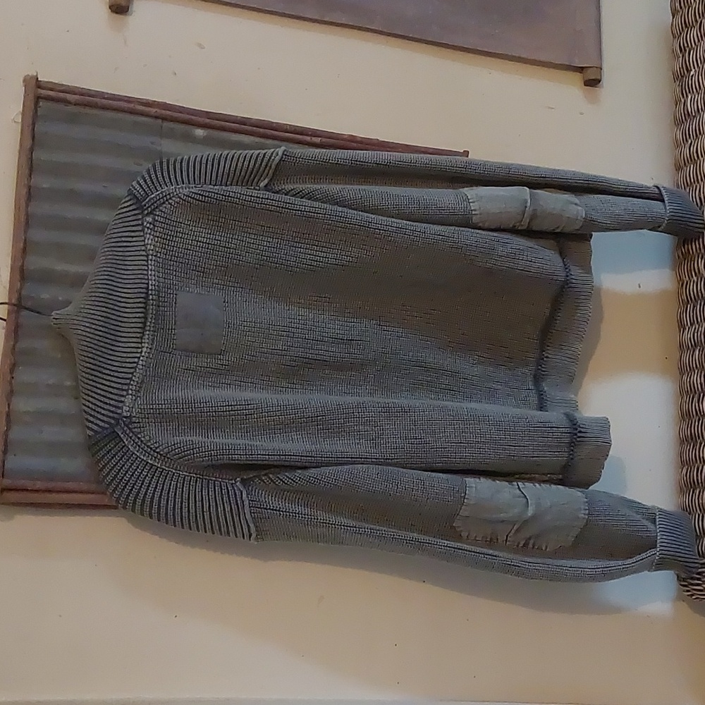 We The Free Knit Cropped 'Surplus Gray' Sweater - Picture 3 of 16